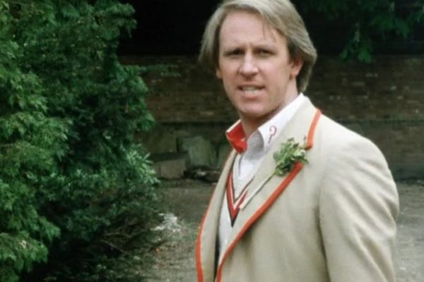 Fifth Doctor played by Peter Davison in Doctor Who: The Visitation