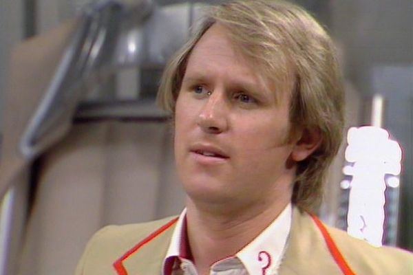 Fifth Doctor played by Peter Davison in Doctor Who: Mawdryn Undead