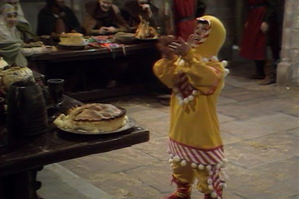 Jester played by Peter Burroughs in Doctor Who: The King's Demons