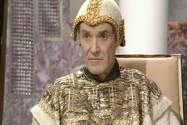 Lord President Borusa played by Philip Latham in Doctor Who: Season 21