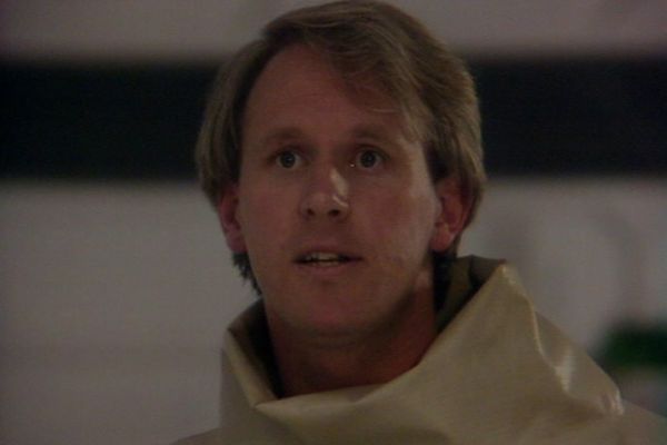 Fifth Doctor played by Peter Davison in Doctor Who: Warriors of the Deep