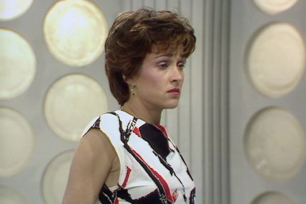 Tegan Jovanka played by Janet Fielding in Doctor Who: Frontios
