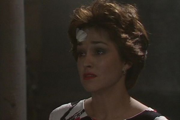 Tegan Jovanka played by Janet Fielding in Doctor Who: Resurrection of the Daleks