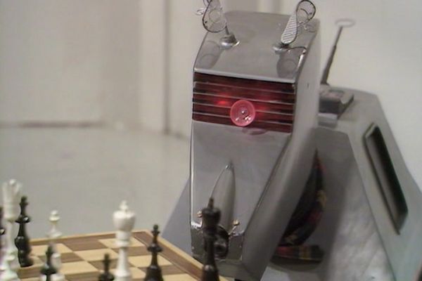 K-9 played by John Leeson (Voice) in Doctor Who: The Sun Makers