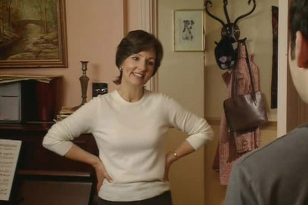 Adam's Mum played by Judy Holt in Doctor Who - The Long Game