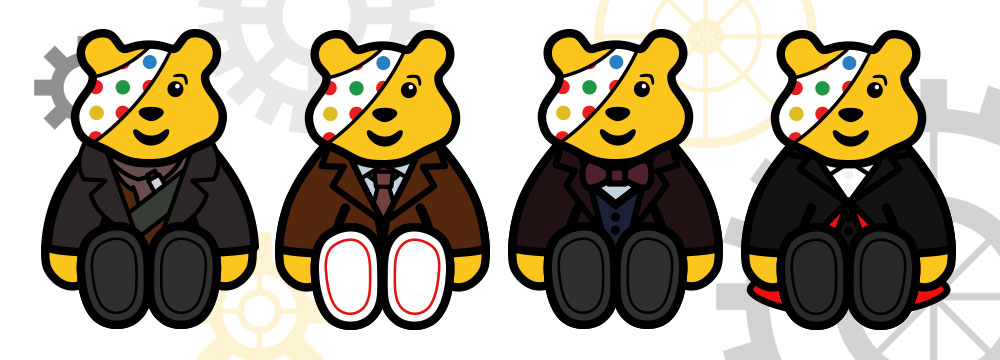 Doctor Who Pudsey Bears