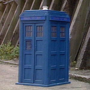 1980 TARDIS Police Box Exterior