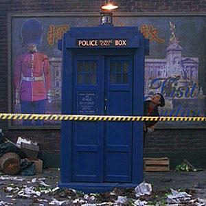 1996 TARDIS Police Box Exterior