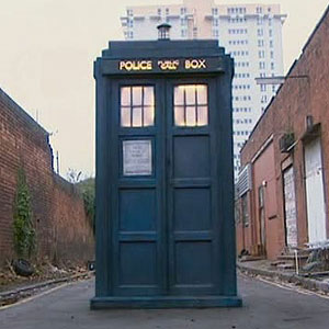2005 TARDIS Police Box Exterior