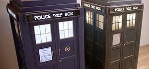 1963 TARDIS Police Box Exterior