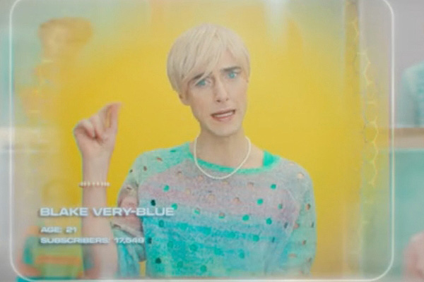 Blake Very Blue played by Billy Brayshaw in Doctor Who: Dot and Bubble