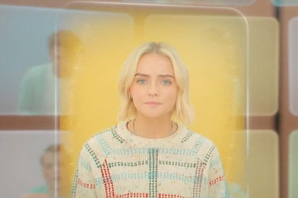 Ruby Sunday played by Millie Gibson in Doctor Who: Dot and Bubble