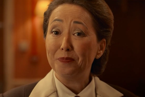 Angela Grace played by Fiona Marr in Doctor Who: Joy to the World