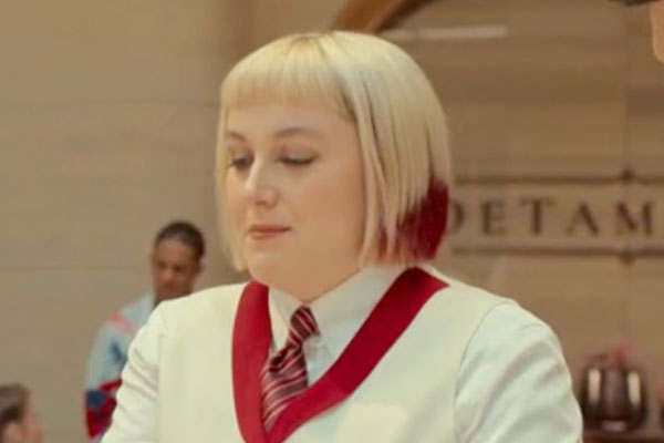 Server played by Ell Potter in Doctor Who: Joy to the World