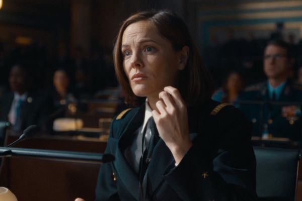 General Dominique Dussolier played by Barbara Probst in Doctor Who: Homo Aqua