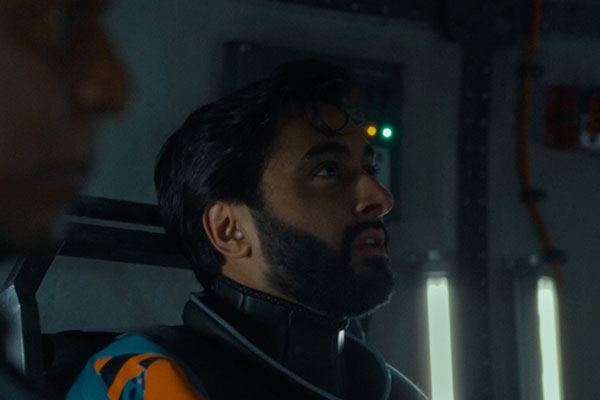 Ravi Singh played by Manpreet Bachu in Doctor Who: The Deep
