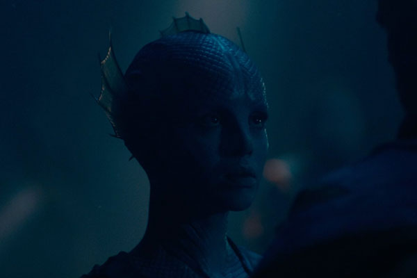 Salt played by Gugu Mbatha-Raw in Doctor Who: The Deep