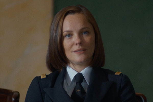 General Dominique Dussolier played by Barbara Probst in Doctor Who: The Witch of the Waterfall