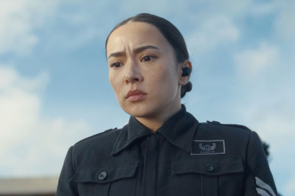 Sergeant Hana Chakri played by Francesca Corney in Doctor Who: The Witch of the Waterfall