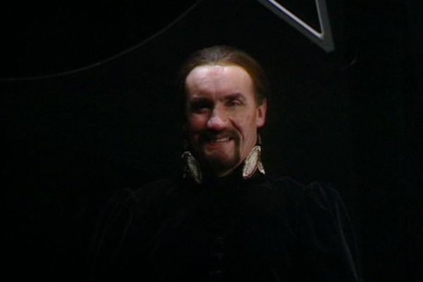 The Master played by Anthony Ainley in Doctor Who