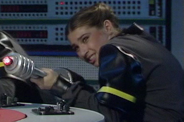 Crewmember played by Linsey Turner in Doctor Who - Resurrection of the Daleks