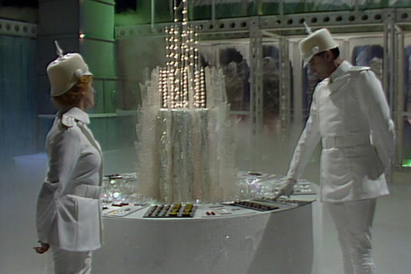 Refrigeration Control Room from Dragonfire - Part Two in Doctor Who