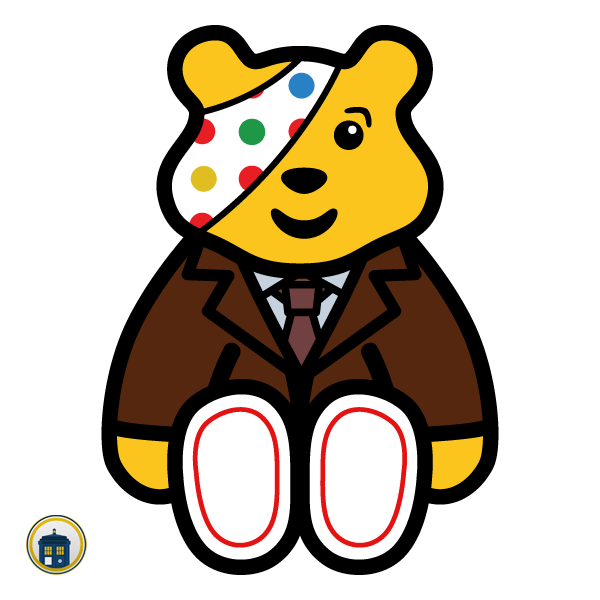 Doctor Who - 10th Doctor Pudsey Bear
