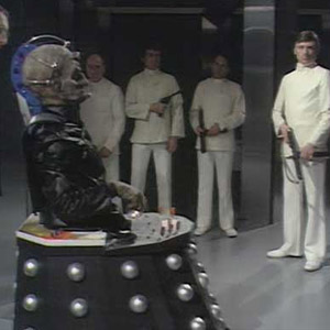 Terry Nation returned to write Genesis of the Daleks which introduced Davros as the Daleks creator